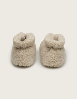 Curly Borg Bootie Slippers