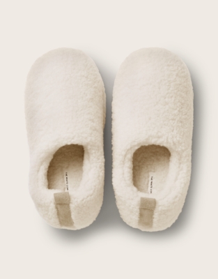 Curly Borg Slippers