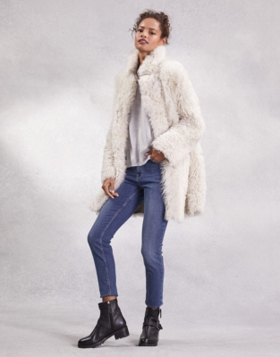 Curly Sheepskin Coat | Clothing Sale | The White Company UK