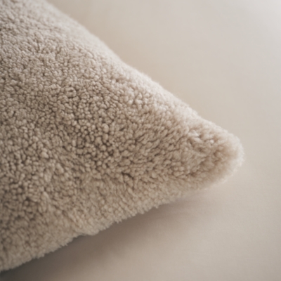 Curly Sheepskin Cushion
