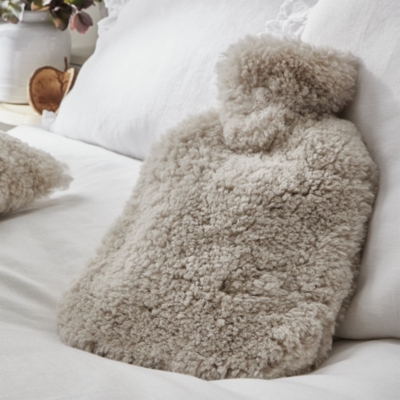 Curly Sheepskin Hot Water Bottle