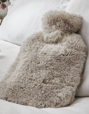 Curly Sheepskin Hot Water Bottle