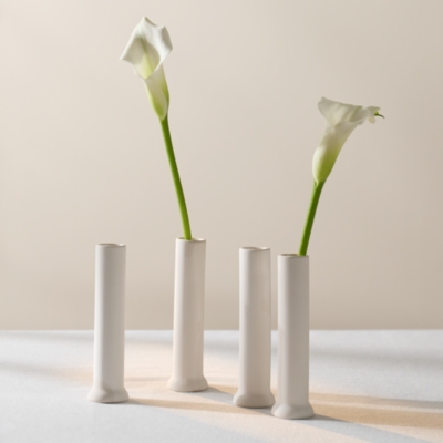 Cylinder Bud Vases – Set of 4