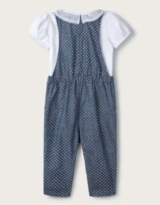 Daisy Chambray Dungarees & Bodysuit Set | Baby & Children's Sale | The ...