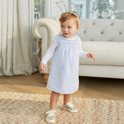Daisy Embroidered Dress & Bodysuit Baby & Children Sale The White Company US