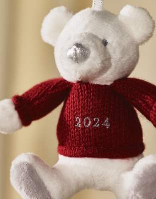 Dated Bear Decoration