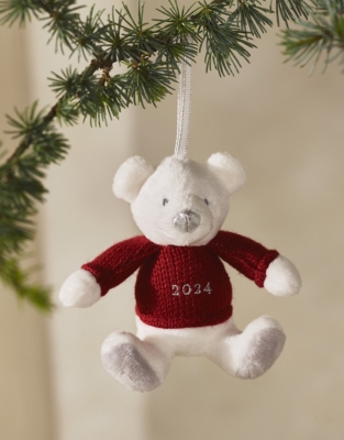 Dated Bear Decoration