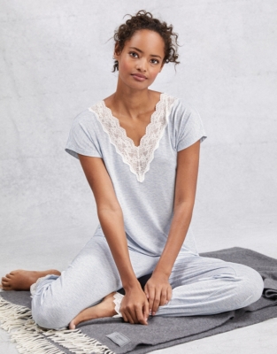 The white company online jersey pyjamas