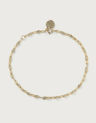 Delicate Gold-Plated Chain Bracelet