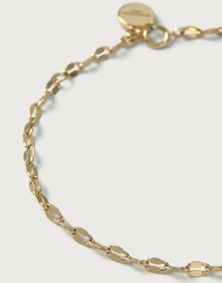 Delicate Gold-Plated Chain Bracelet