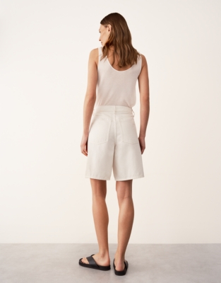 Denim Bermuda Shorts