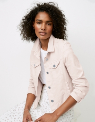 The white company denim on sale jacket