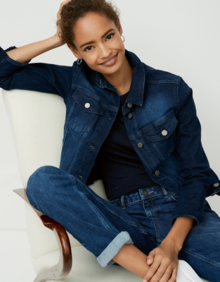 The white company 2025 denim jacket