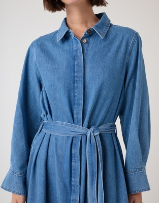 Denim Shirt Dress