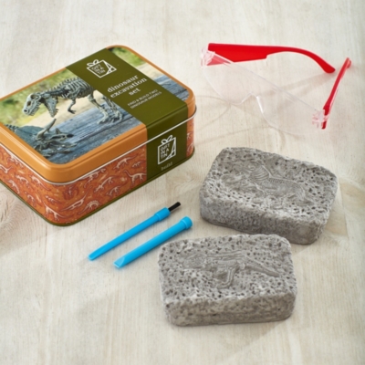 Dinosaur Excavation Toy Set Children's Home Sale The White Company UK
