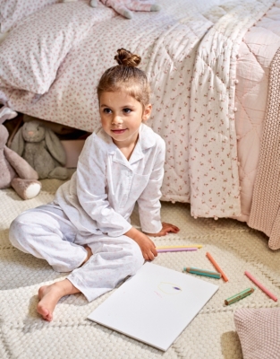 White company pyjamas online kids