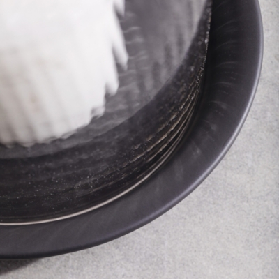 Domed Glass Candle Holder With Tray Medium Candle Holders The