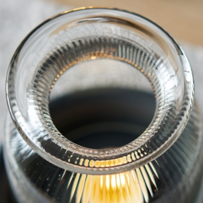 Domed Glass Candle Holder With Tray Small Candle Holders The