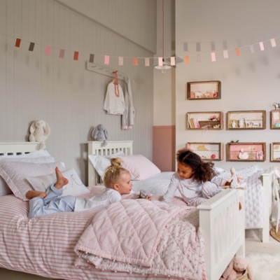 White company 2024 kids bed