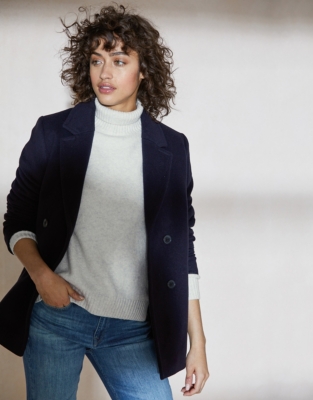 Double Breasted Pea Coat Clothing Sale The White Company UK