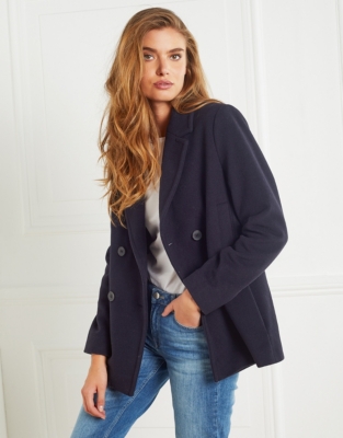 Double Breasted Pea Coat | Clothing Sale | The White Company UK