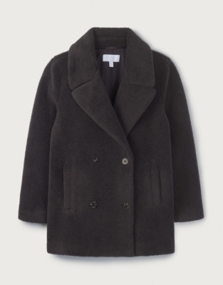Double-Breasted Teddy Coat | Jackets & Coats | The White Company US