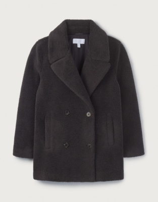 DoubleBreasted Teddy Coat Jackets & Coats The White Company US