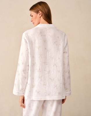 Double Cotton Classic Faded Floral Pyjama Set