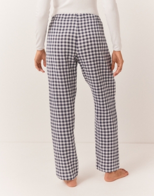 Double Cotton Gingham Pyjama Bottoms