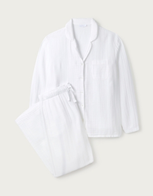 Double Cotton Pajama Set | Pajamas | The White Company US