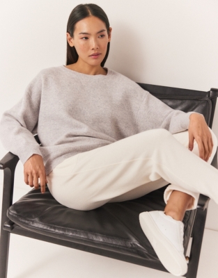 Double Face Cashmere Lounge Sweater