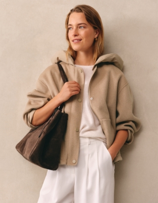 Double Faced Hooded Bomber