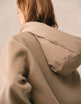 Double Faced Hooded Bomber