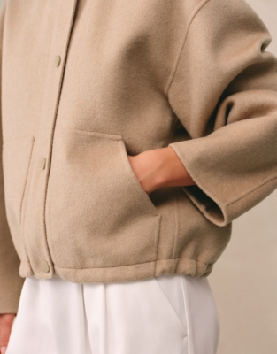 Double Faced Hooded Bomber