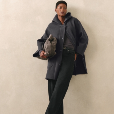 Double Faced Hooded Coat