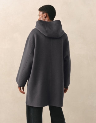 Double Faced Hooded Coat