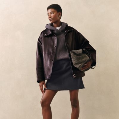 Double Faced Mini Skirt