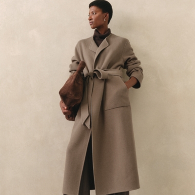 Double Faced Wool Coat