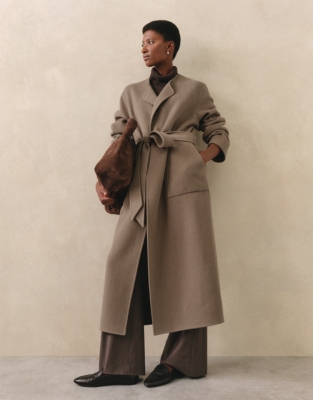 Double Faced Wool Coat