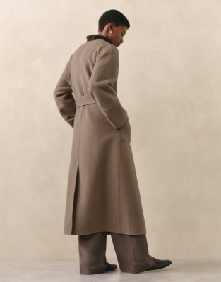 Double Faced Wool Coat