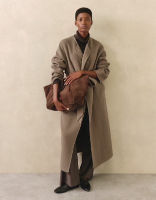 Double Faced Wool Coat