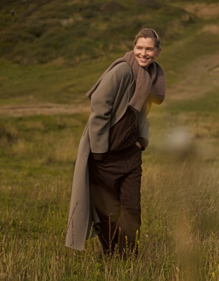 Double Faced Wool Coat