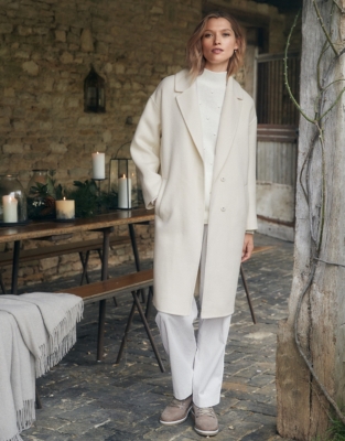 White wool store coat uk