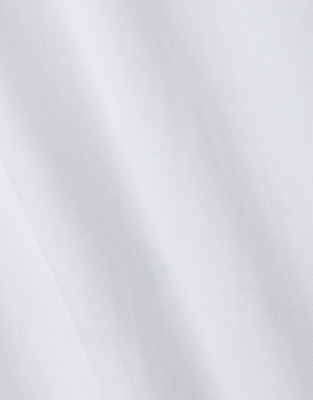 Double Layer Long Sleeve T-Shirt - White