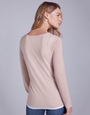 Double Layer Top | Clothing Sale | The White Company UK