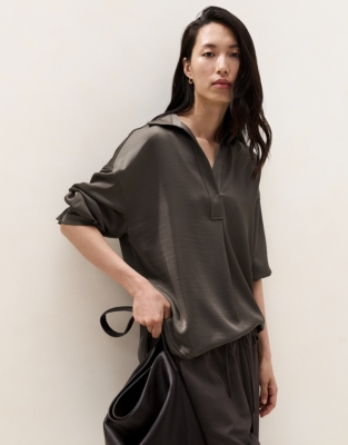 Double Layered Popover Shirt