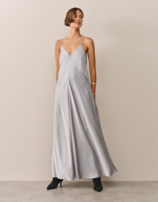 Double Satin Slip Dress