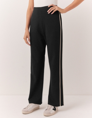 Double Side Stripe Jersey Pants