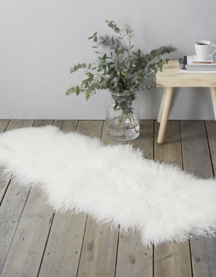 Double Tibetan Sheepskin Rug