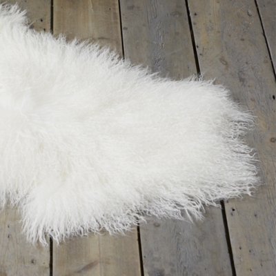Double Tibetan Sheepskin Rug